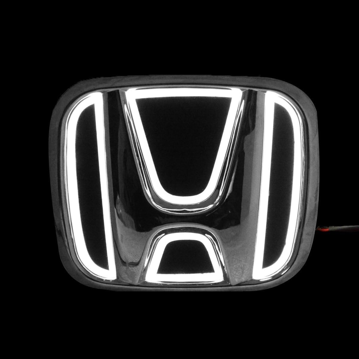 5d Led Tail Light Whith Original Emblem For Honda White2 Emblems Amazon Canada