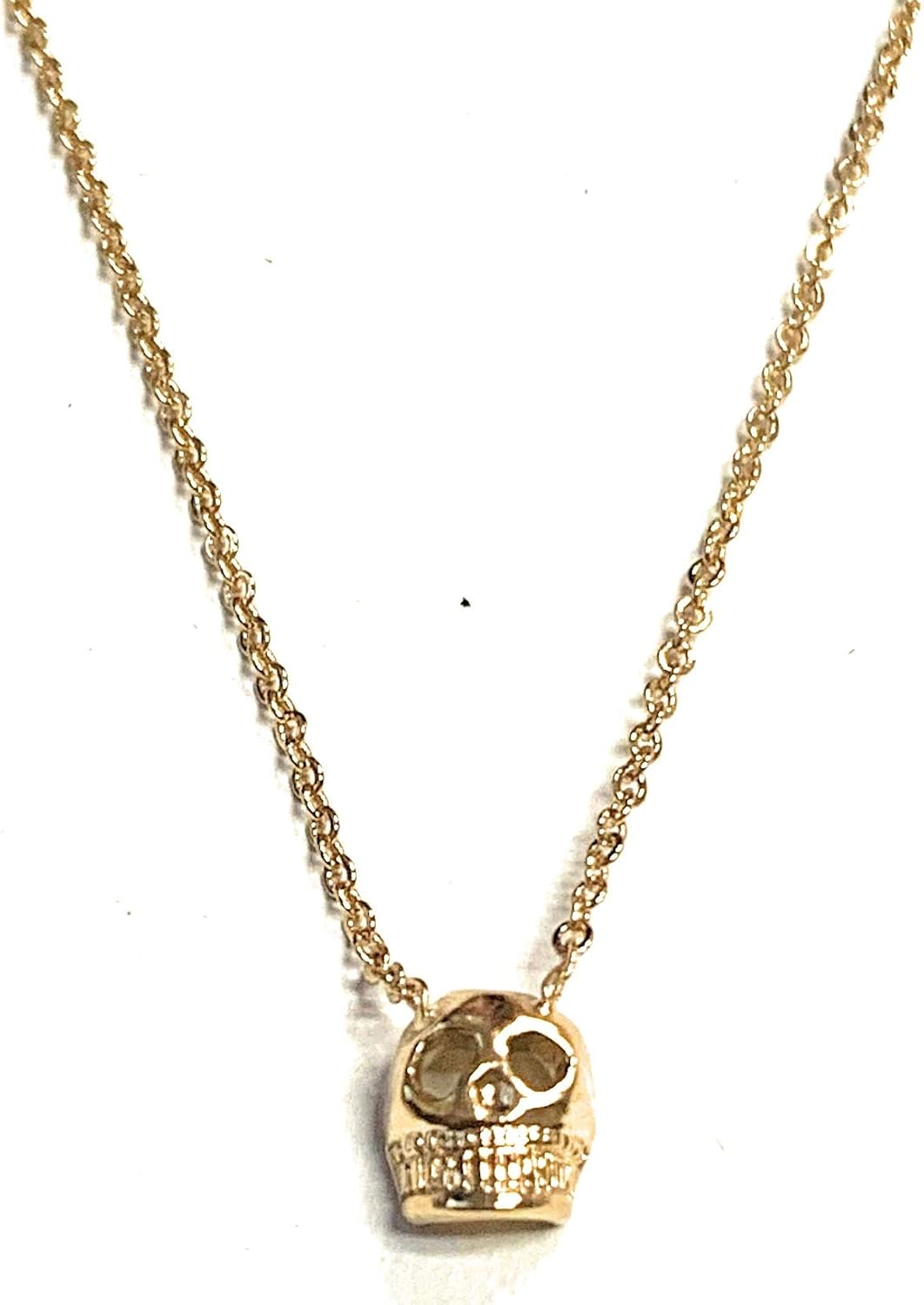 Piper Tiny Skull Pendant Attached 