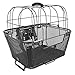 Sunlite RackTop/Handlebar pet Friendly QR Basket, 15.7 x 16.9 x 12″, Blackthumb 2