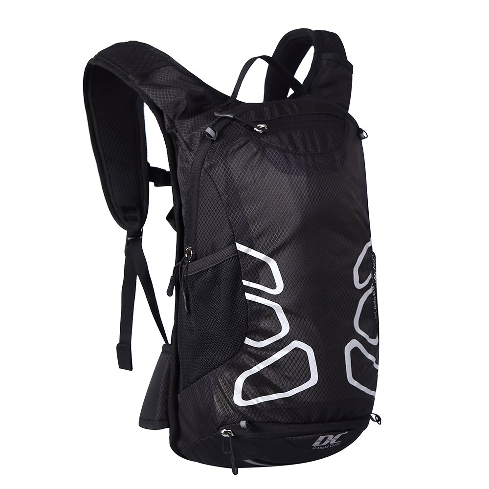 Cycling Hydration Backpack 12 litres - Lightweight Hiking Rucksack Breathable Bike Backpack Great for Men & Women Outdoor Sports, Small Backpacks for Fitness Running Biking Skiing Trekking Travelling