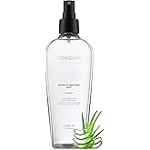 Aloette Nutri-Hydrating Mist After Sun Spray – Aloe Vera Facial & Body Mist with Silk Amino Acids, Vitamins A, E, C & B5 – Hydrating Face, Neck & Skin Spray for a Glowing Complexion – 8oz