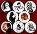 SHERLOCK HOLMES 8 NEW 1 inch pins buttons badge detective 221b baker st watson
