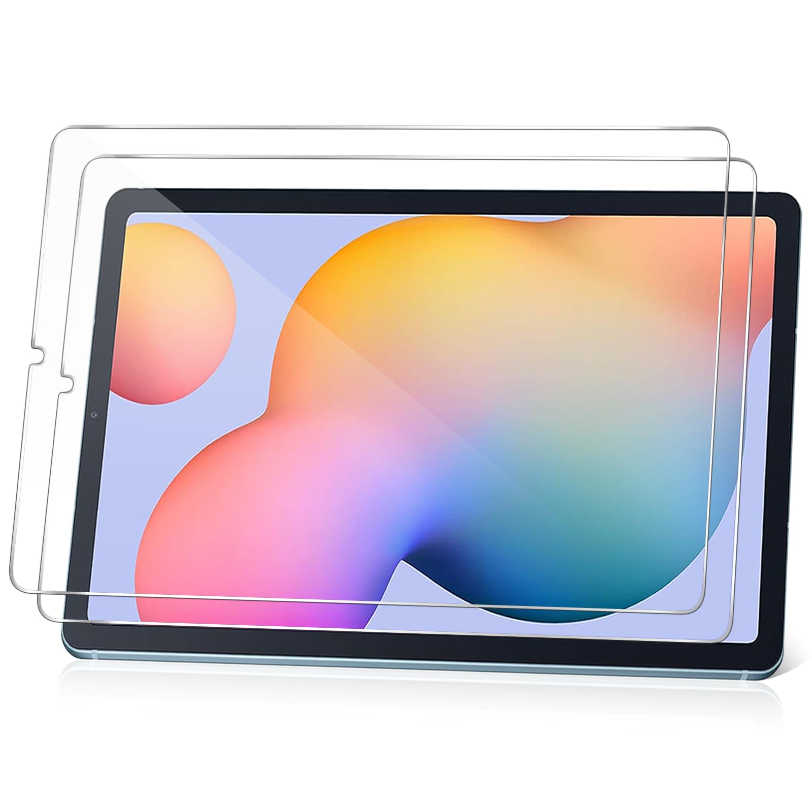 Photo 1 of LEEBOSS Screen Protector for Samsung Galaxy Tab S6 Lite (10.4 inch) 2024/2022/2020, 9H Tempered Glass Film, 2 Pack