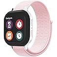 OWKEY Kids Band Replacement Compatible with Gizmo Watch 3 2 1/ Gabb Watch 3e 3 2 1, Breathable Hook & Loop Nylon Watch Bands with 20mm Quick Release Pins