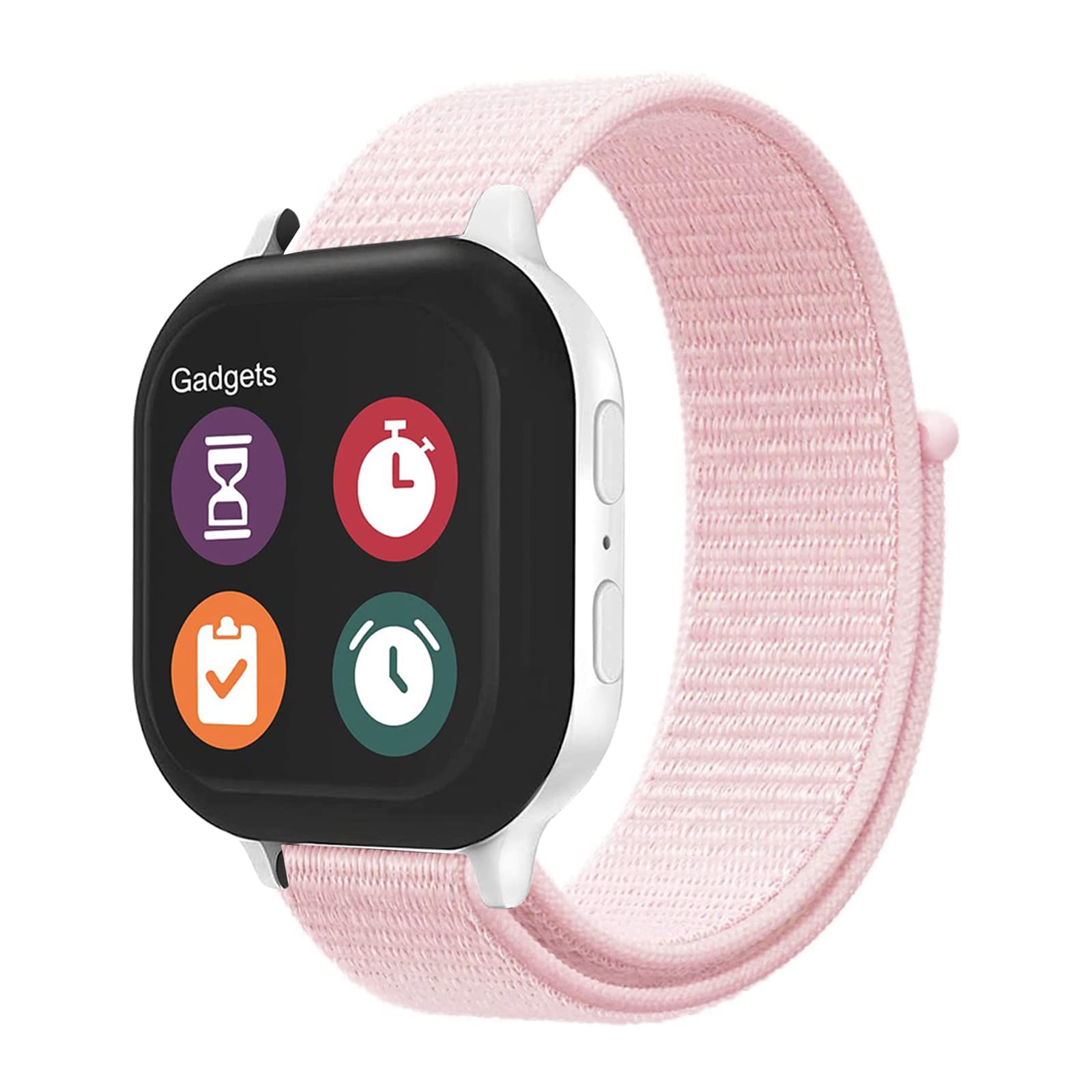 Photo 1 of OWKEY Kids Band Replacement Compatible with Gizmo Watch 3 2 1/ Gabb Watch 3e 3 2 1, Breathable Hook & Loop Nylon Watch Bands with 20mm Quick Release Pins