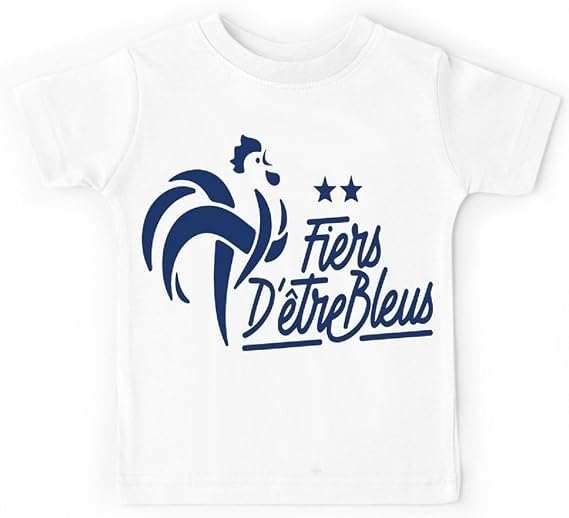 Fashion Boutik Tee Shirt Maillot Garçon Enfant Foot Football
