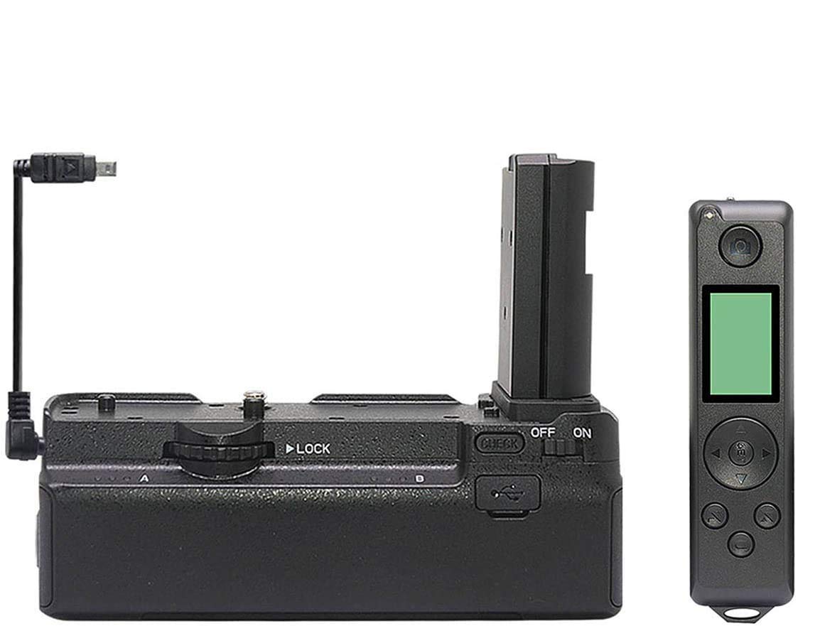 Venidice Battery Grip MCO-Z6Z7, Vertical Hand Grip Holder for Nikon Z6 Z7 Full Frame Mirrorless Cameras, Replacement as the MB-N10, with 2.4G Wireless Remote Control, Black