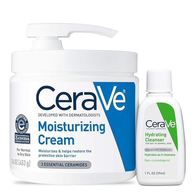 cerave moisturizing cream and cleanser