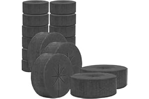 HOGURIN 30 Pack Cloning Collars Inserts, Hydroponics Systems Cloning Sponge DIY Foam Cloner Inserts Fits 2 Inch Net Cups Garden Pods Plant Accessories(Size:30pcs)