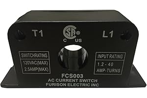 Continental Fan CS120AF Current Switch, 120VAC