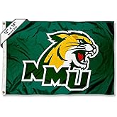 NMU Wildcats Boat and Nautical Flag