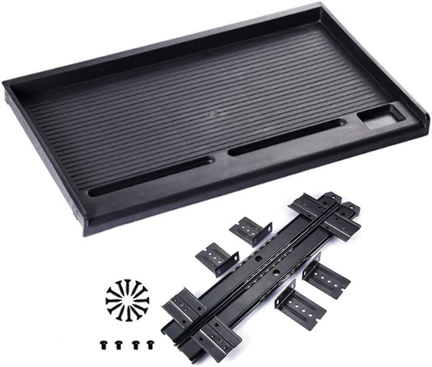 Under Desk Keyboard Tray Rack Drawers Slide Platforms or Home Office