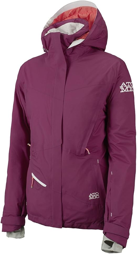 ATOMIC Deluxe Pure Women's Ski Jacket berry SizeS Amazon.co.uk Clothing