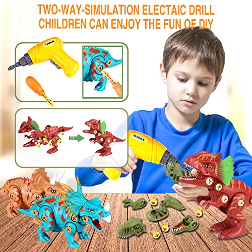 Dinosaur Toys for 3 4 5 6 7 8 Years Old Boys. STEM Educational Building