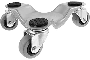 COSMEVIVI Furniture Dolly 3 Wheels Moving Dolly Wheel Mover for Heavy Furniture Transport Gray for Home Moving