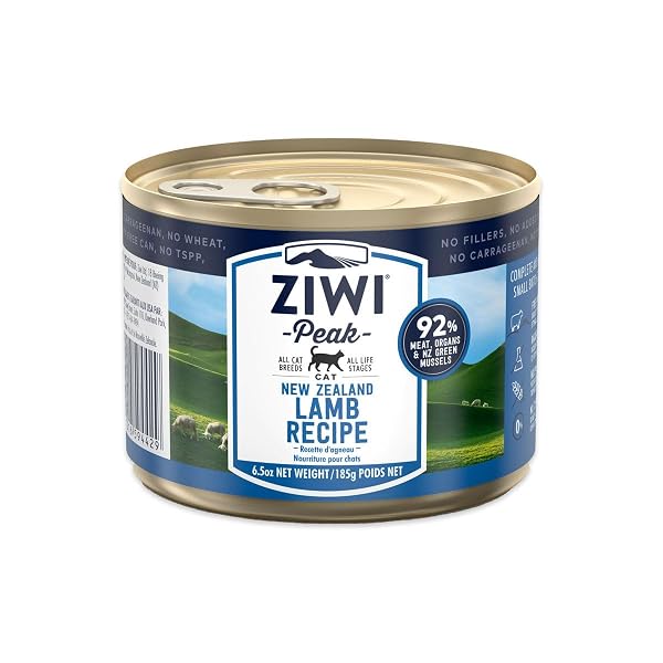 ZIWI, PEAK LAMB RECIPE WET CAT FOOD CAN,...