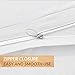 Word of Dream Pinch Pleat Microfiber Duvet Cover Set 3 PC, Full/Queen, White