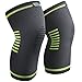 Sable Knee Brace Support Compression Sleeves, 1 Pair FDA Registered Wraps Pads for Arthritis, ACL, Running, Pain Relief, Injury Recovery, Basketball and More Sports