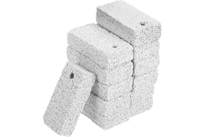 Yardwe Natural Volcanic Pumice Stone Chew Toy for Small Pets 15 Pack Rabbit Hamster Chinchilla Molar Grinding Block for Denta