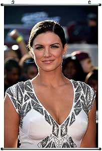 Amazon.com: Gina Carano 14x21 Artists ArtPrint Scroll ...
