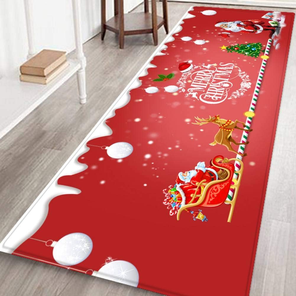 Amazon.de Weihnachten Teppich Flannel Bereich Teppich Teppich Fußmatte