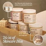 Bare Botanics Matcha Eucalyptus Sea Salt Body Scrub 24oz Natural Vegan Cruelty view 4