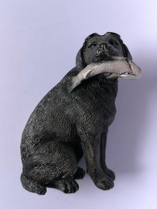 Labrador Retriever (negro) perro imanes de nevera resina 3D nevera ...