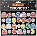 Paladone Pac-Man Magnets Set, 28-Piece