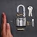 Educational Toys DIY Clear Demonstration & Practice Padlock Easy Assembly and Disassembly