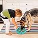 Decyam Pet Fun Feeder Dog Bowl Slow Feeder, Bloat Stop Dog Food Bowl Maze Interactive Puzzle Dog Bowl Non Skid (BLUE A)