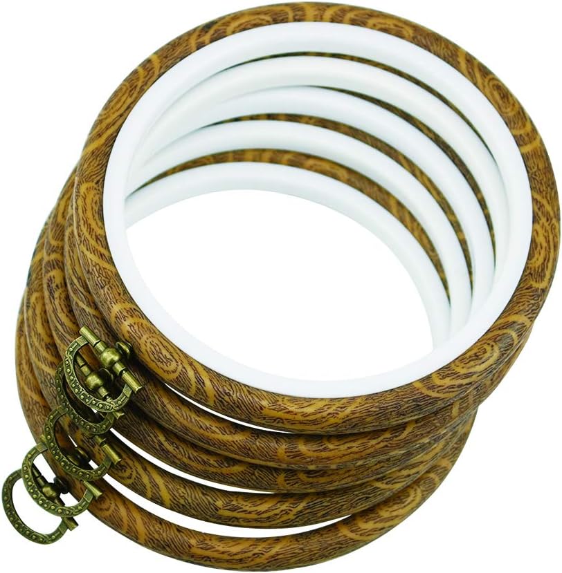 GuoFa Resin Embroidery Hoop for Cross Stitch Embroidery Circular Hoops Arts Decoration