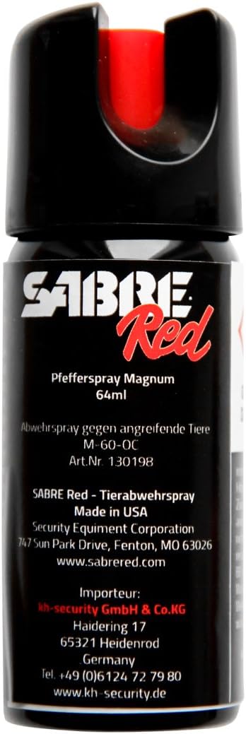 Sabre Red Tierabwehrspray Standard 60ml
