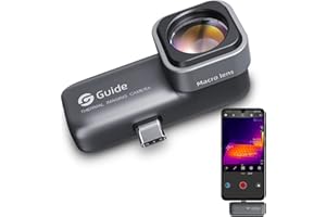Guide Sensmart MobIR 2S AutoFocus Thermal Imaging Camera with 10x Macro Lens, Night Vision, 256x192 IR High Resolution, 25Hz Refresh Rate, Infrared Thermal Camera for Android Smartphone