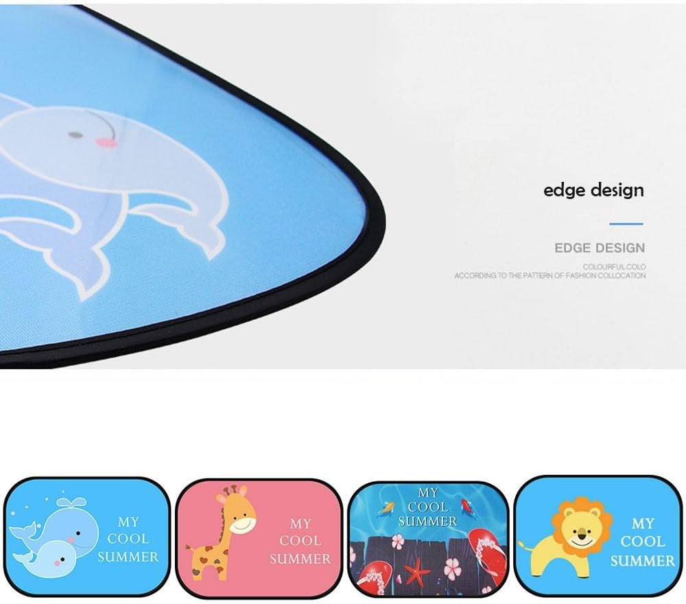 Aolvo Pare Soleil De Voiture Pour Bebe Enfant Fille Femme Lot De 2 Meilleure Fenetre De Voiture Abat Jour Pour Bebe Proteger Votre Bebe Enfant Bebe Enfant Familles Animaux De Compa Auto Et Moto Pare Soleils