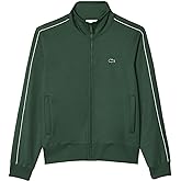 Lacoste mens Paris Piqué Zip Front Track Jacket