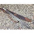 Custom Handmade Damascus Viking Sword with Leather Sheath