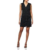 Derek Lam 10 Crosby Womens Elena Sleeveless Utility Dress