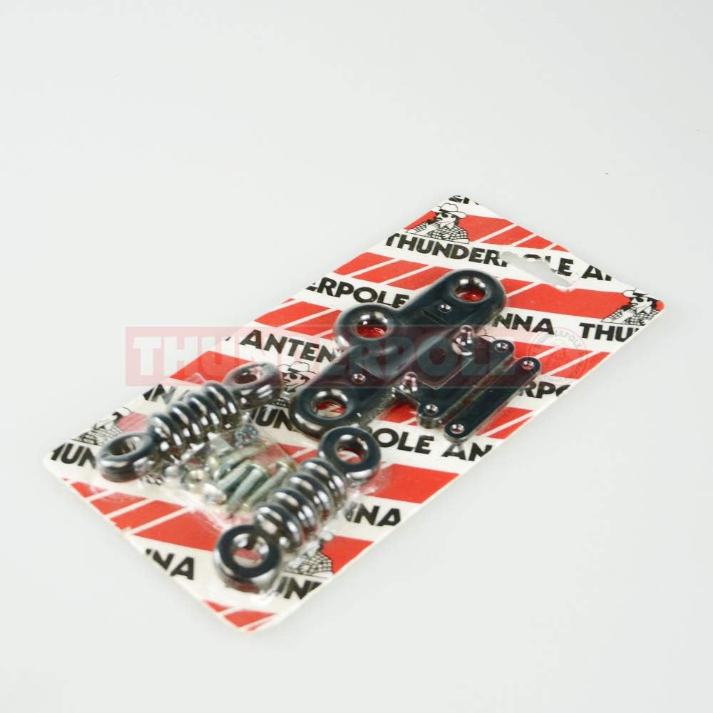 Thunderpole Dog Bone Insulator & T Piece Set for CB/Amateur Radio, Black - Image 3