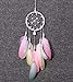 Tellpet Dreamcatcher Handmade Dream Catchers for Bedroom, Girls Gifts, Pink Colorful Feather