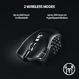 Razer Naga V2 HyperSpeed Wireless MMO Gaming Mouse 19 Buttons 250H Battery view 3