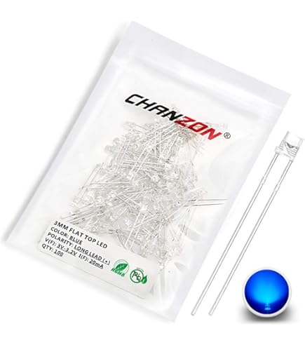 UL Wire] Chanzon 20 stks Pre-Wired 5mm Groene LED Diode
