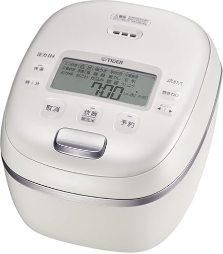 Amazon.com: Tiger TIGER JRX-T060-WT [Earthen Pot Pressure IH Jar