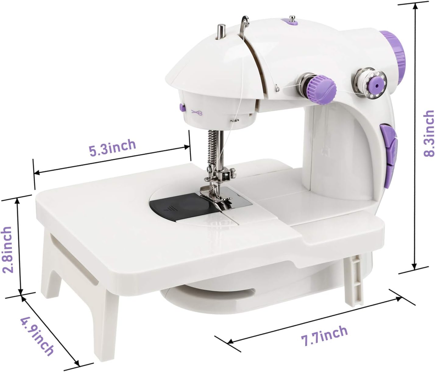 Magicfly Mini Sewing Machine for Beginner, Dual Speed