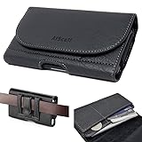 AIScell Wallet Pouch Hip Case for Cellphone, Black