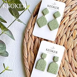 Keoker Polymer Clay Texture Sheets, Clay Texture