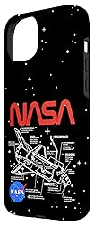 iPhone 15 Plus NASA Space Shuttle Schematic Logo Case