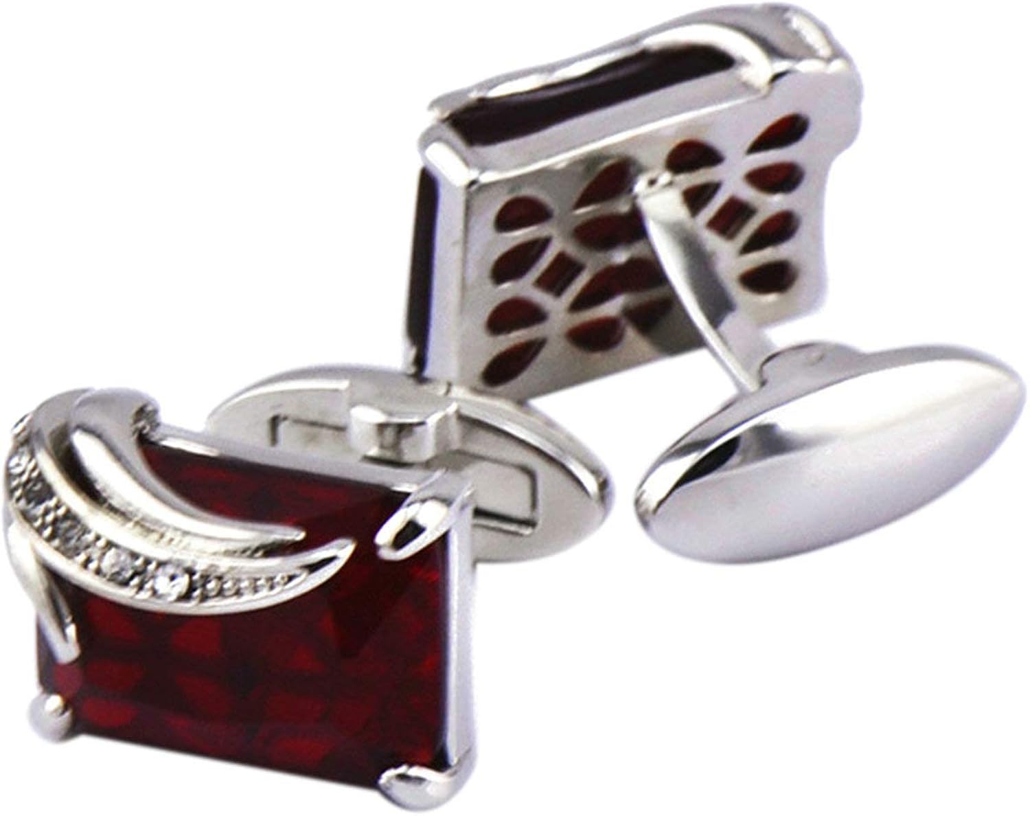 Gemelli Da Uomo In Argento Daesar Gemelli da Giacca Set Gemelli Uomo Rettangolare Gemelli Camicia