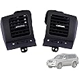 Magimaker 2Pcs Dashboard A/C Outlet Air Vent Panel Cover Left & Right Side Compatible with Toyota Land Cruiser Prado 120 / Lexus GX470 2003-2009 Dash Air Conditioner Deflector Outlet Vent