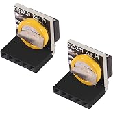AOICRIE 2PCS DS3231 Real Time Clock Module RTC Clock Memory Module 3.3V/5V for Raspberry Pi (2PCS Yellow)