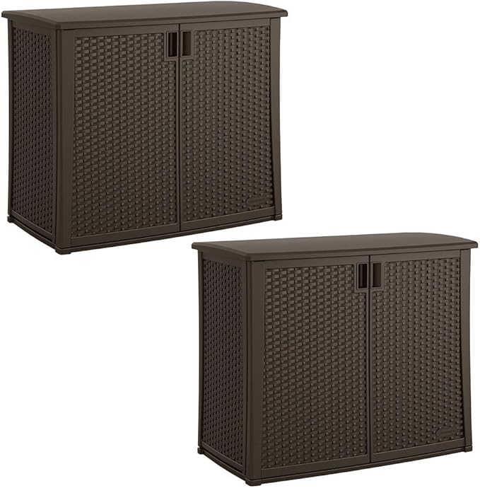Amazon.com: Suncast Elements 97 Gallon Backyard Oasis Storage